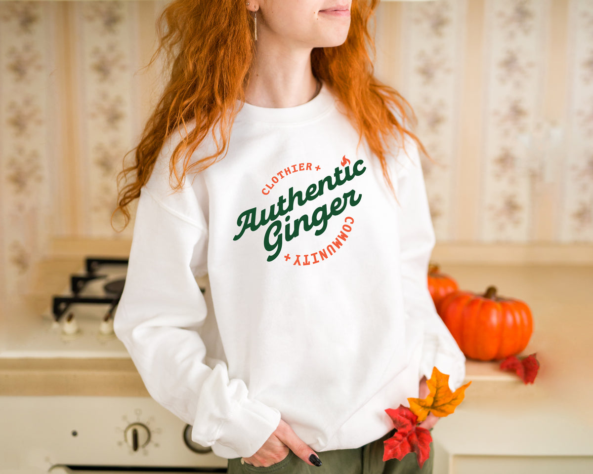 Authentic Ginger Community Crewneck